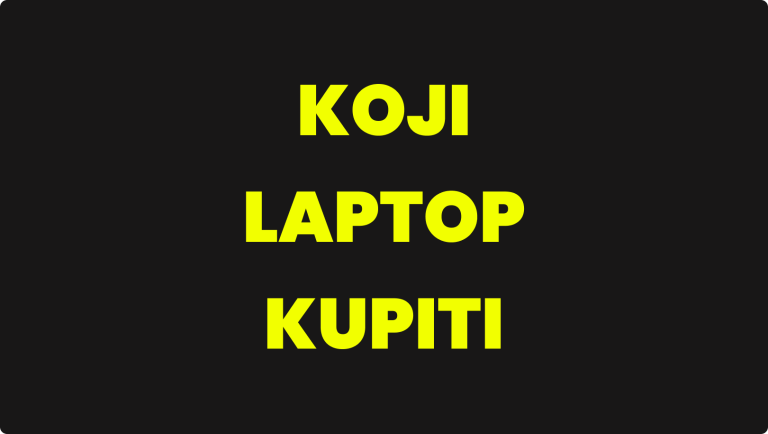 NAJBOLJI LAPTOP I MONITOR ZA VIDEO EDITING