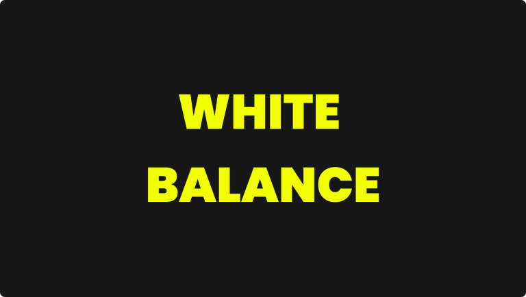SVE ŠTO TREBA DA ZNATE O WHITE BALANCE-U